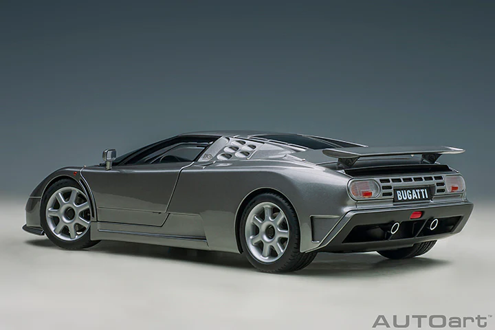 AUTOart Bugatti EB110 SS Grigio Metalizzatto (Silver) 1:18 - Image 2