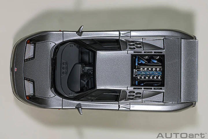 AUTOart Bugatti EB110 SS Grigio Metalizzatto (Silver) 1:18 - Image 7