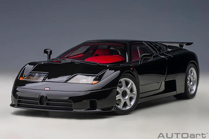 AUTOart Bugatti EB110 SS Nero Vernice (Black) 1:18 - Image 17
