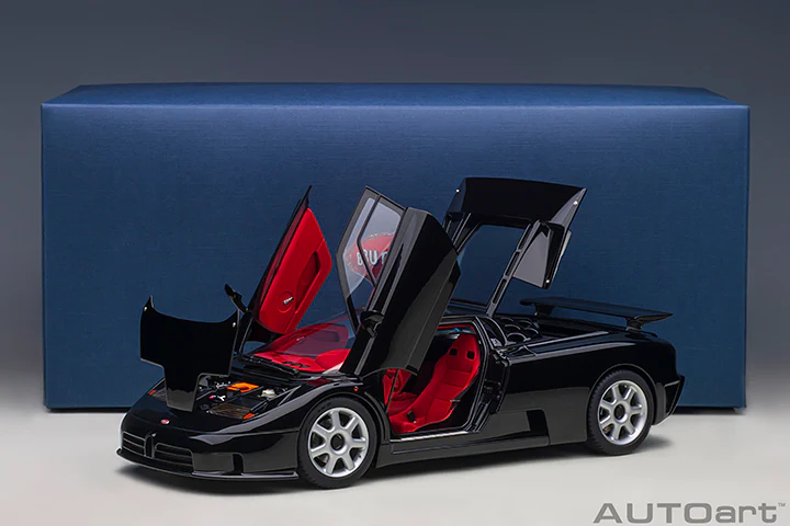 AUTOart Bugatti EB110 SS Nero Vernice (Black) 1:18 - Image 20