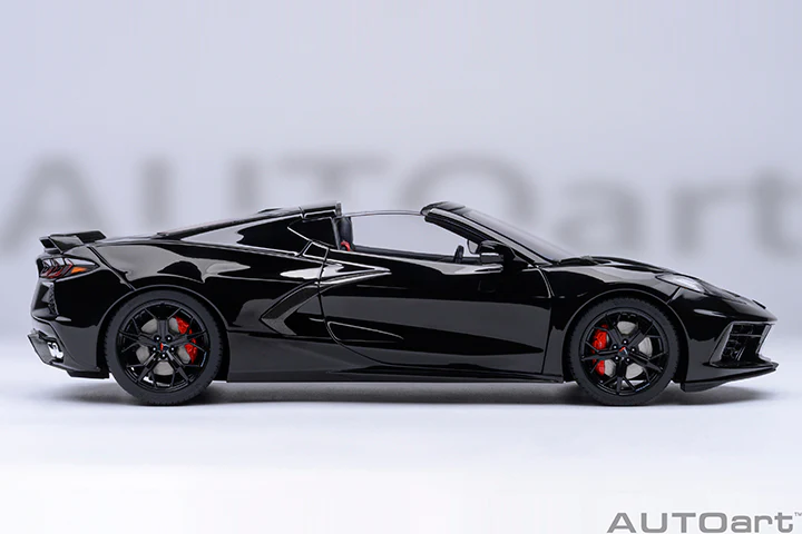 AUTOart Chevy Corvette C8 Z51 Black 1:18 - Image 6