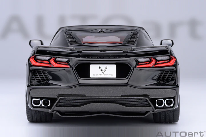 AUTOart Chevy Corvette C8 Z51 Black 1:18 - Image 8