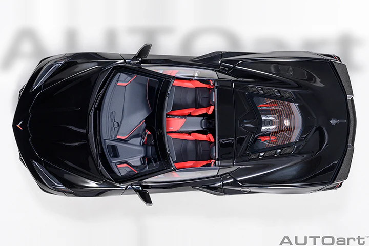 AUTOart Chevy Corvette C8 Z51 Black 1:18 - Image 9