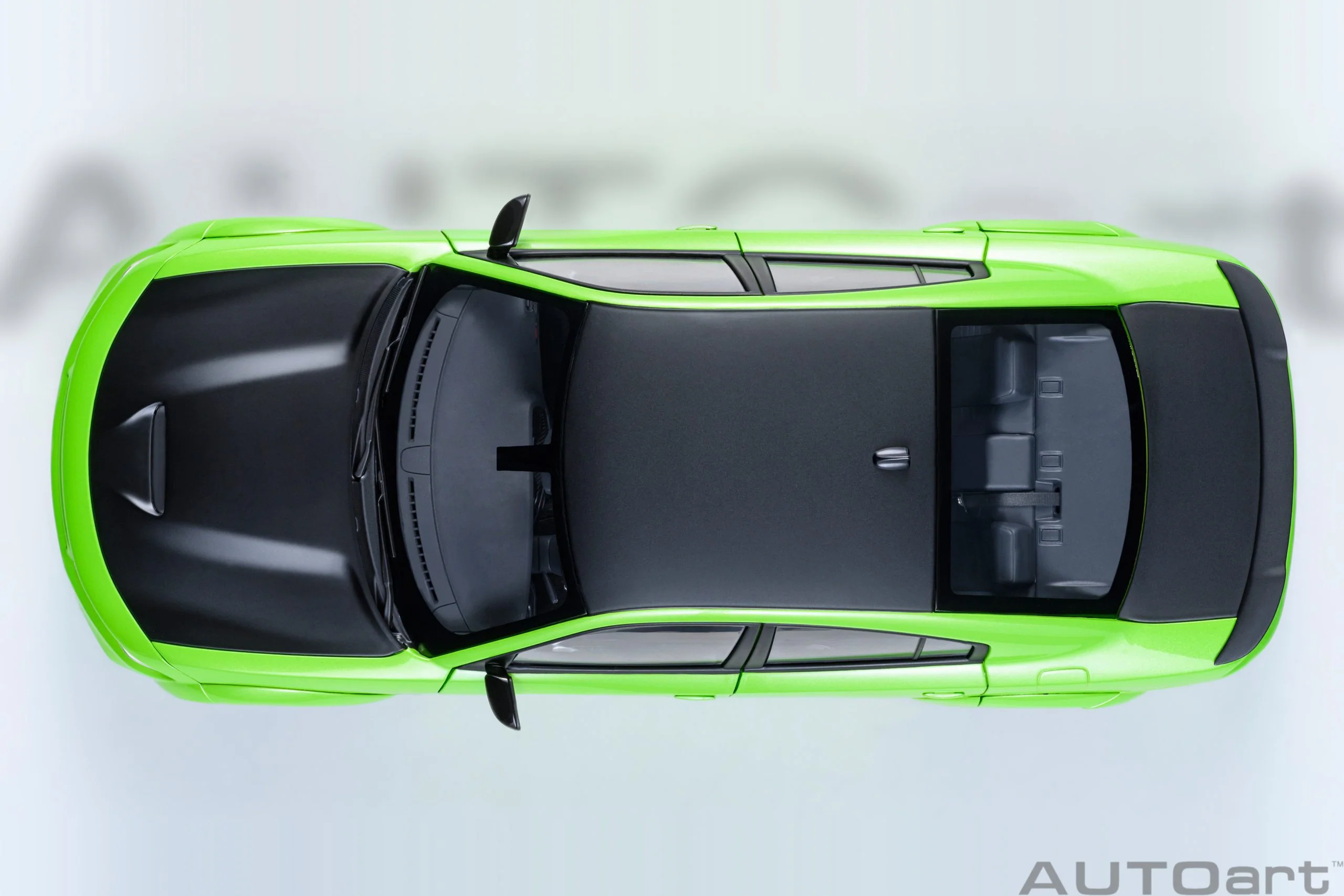 AUTOart Dodge Charger R/T Scat Pack Widebody Sublime Green 1:18 - Image 6