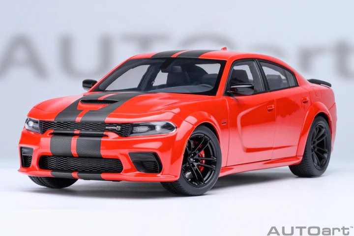 AUTOart Dodge Charger R/T Scat Pack Widebody Torred (Red) 1:18 - Image 18