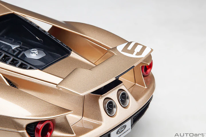 AUTOart Ford GT Heritage Edition #5 Holman Moody Gold 1:18 - Image 13