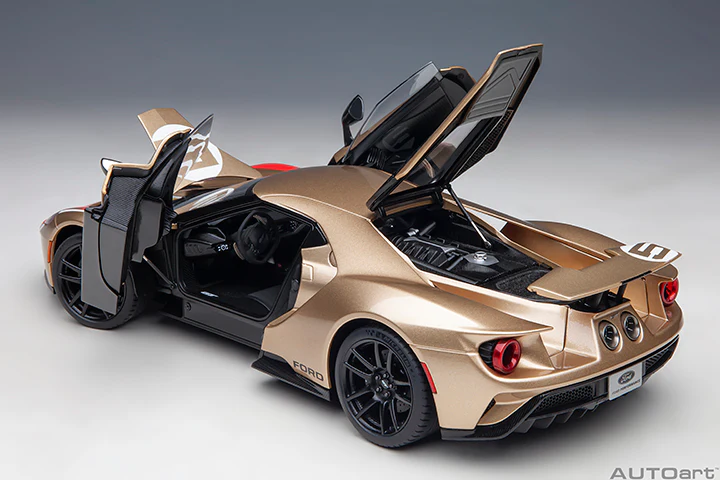AUTOart Ford GT Heritage Edition #5 Holman Moody Gold 1:18 - Image 17