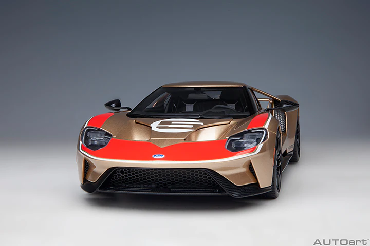AUTOart Ford GT Heritage Edition #5 Holman Moody Gold 1:18 - Image 21