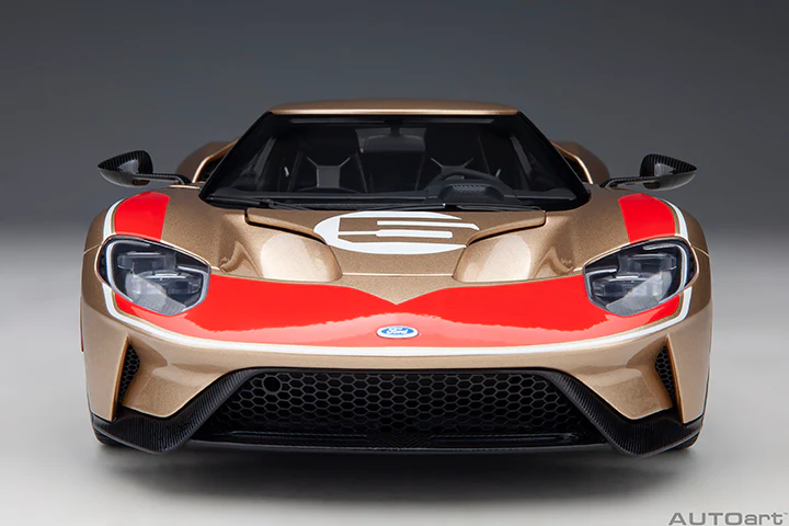AUTOart Ford GT Heritage Edition #5 Holman Moody Gold 1:18 - Image 5