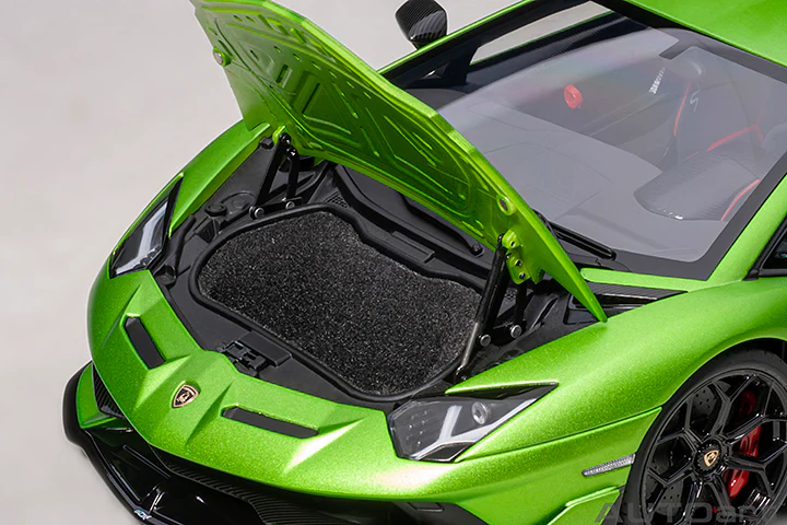 AUTOart Lamborghini Aventador SVJ Verde Alceo (Matte Green) 1:18 - Image 11