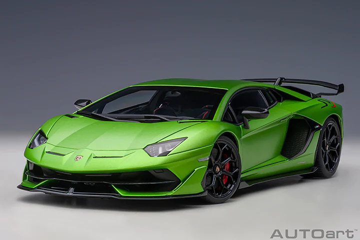 AUTOart Lamborghini Aventador SVJ Verde Alceo (Matte Green) 1:18 - Image 15