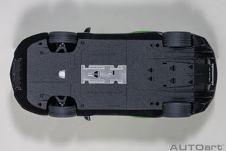 AUTOart Lamborghini Aventador SVJ Verde Alceo (Matte Green) 1:18 - Image 8