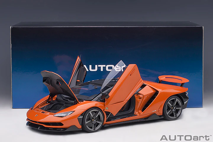 AUTOart 2016 Lamborghini Centenario Arancio Argos (Pearl Orange) 1:18 - Image 19