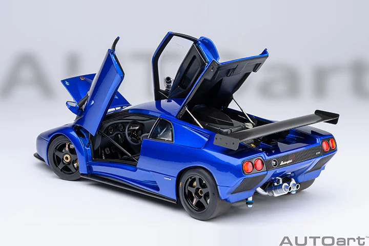 AUTOart Lamborghini Diablo GTR Monterey Blue 1:18 - Image 16