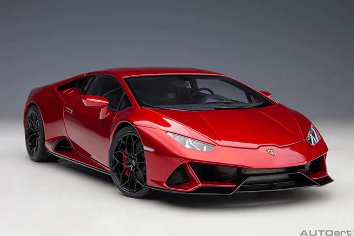 AUTOart 2018 Lamborghini Huracan EVO Rosso Bia (Metallic Red) 1:18 - Image 11