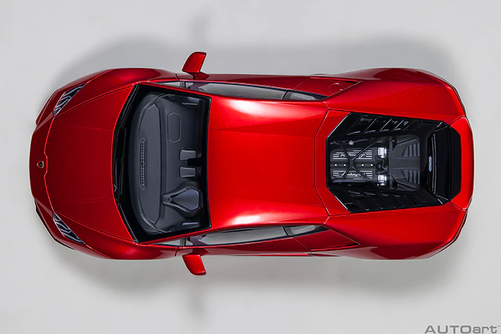 AUTOart 2018 Lamborghini Huracan EVO Rosso Bia (Metallic Red) 1:18 - Image 6