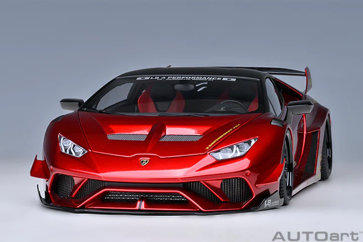AUTOart Lamborghini Huracan GT Liberty Walk LB Silhouette Works Red 1:18 - Image 18