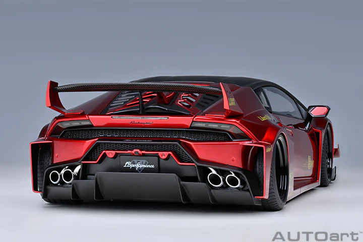 AUTOart Lamborghini Huracan GT Liberty Walk LB Silhouette Works Red 1:18 - Image 19