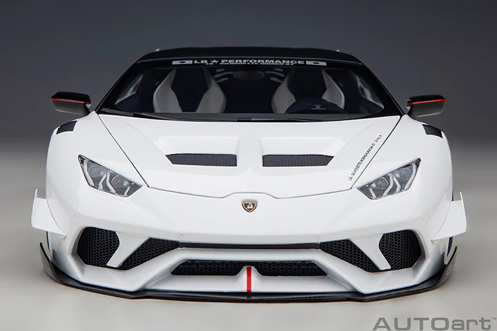 AUTOart Lamborghini Huracan GT Liberty Walk LB Silhouette Works White 1:18 - Image 5