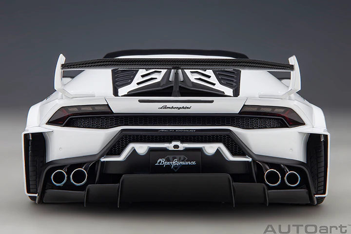 AUTOart Lamborghini Huracan GT Liberty Walk LB Silhouette Works White 1:18 - Image 6