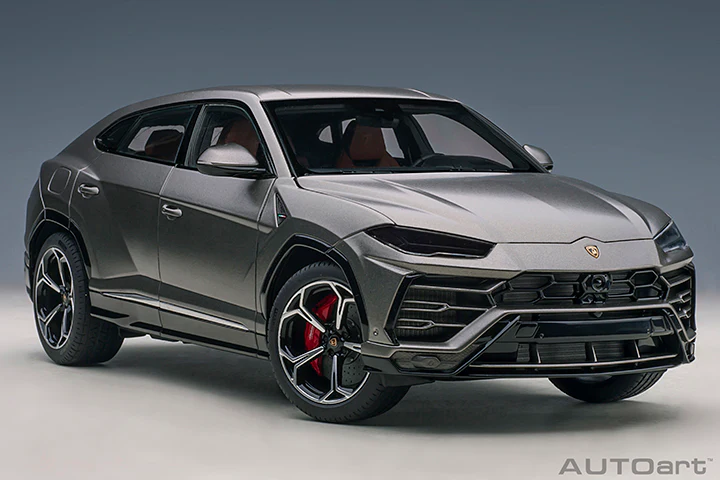 AUTOart Lamborghini Urus Grigio Titans (Matte Grey) 1:18 - Image 13