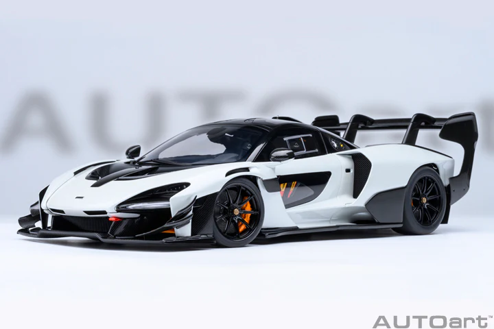 AUTOart Mclaren Senna GTR Silica White 1:18
