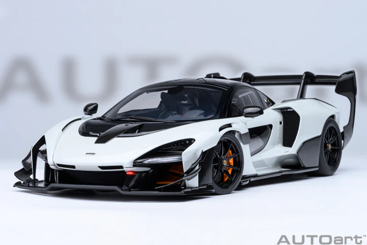 AUTOart Mclaren Senna GTR Silica White 1:18 - Image 16