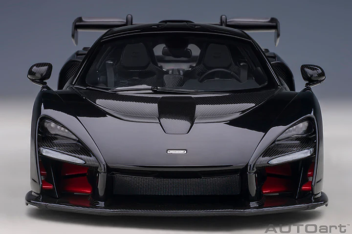 AUTOart Mclaren Senna Stealth Cosmos Black 1:18 - Image 5