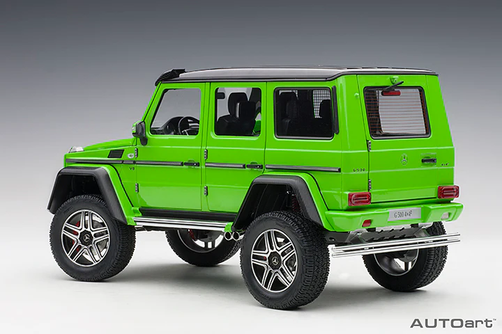 AUTOart Mercedes-Benz G500 4x4 2 G-Class Alien Green 1:18 - Image 3