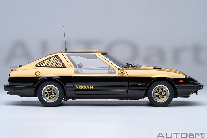 AUTOart 1979 Nissan Fairlady Z (S130) Seibu-Keisatsu Super Z Gold & Black 1:18 - Image 5