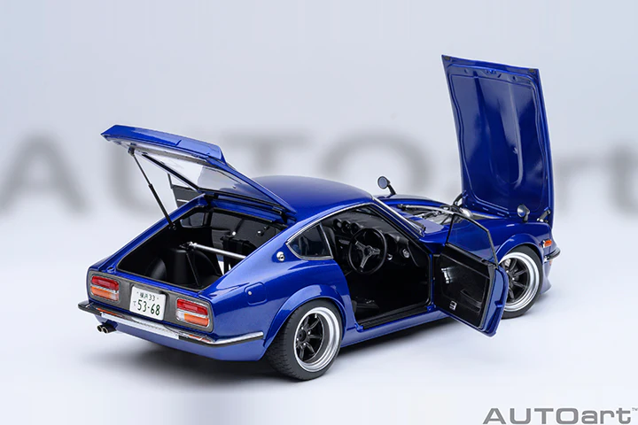 AUTOart Nissan Fairlady Z 'Wangan Midnight" Akuma no Z Version Blue 1:18 - Image 17