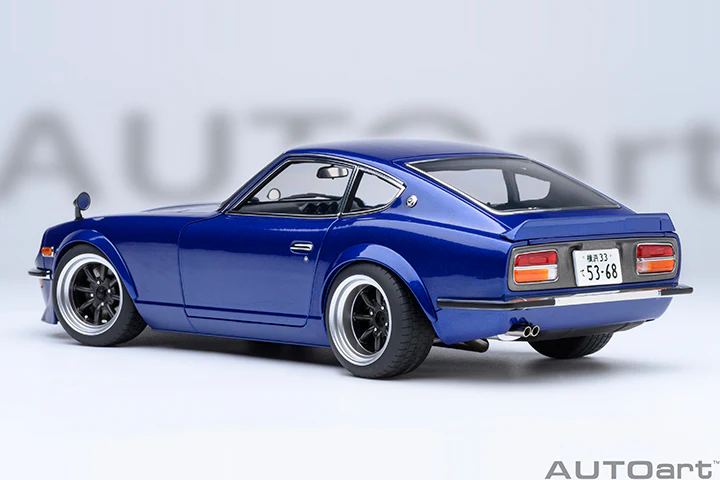 AUTOart Nissan Fairlady Z 'Wangan Midnight" Akuma no Z Version Blue 1:18 - Image 3