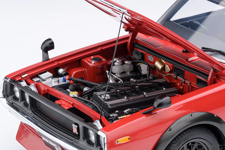 AUTOart Nissan Skyline 2000 GT-R (KPGC110) Z-Tune Red 1:18 - Image 11
