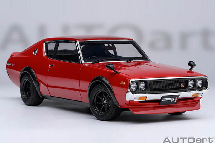 AUTOart Nissan Skyline 2000 GT-R (KPGC110) Z-Tune Red 1:18 - Image 17