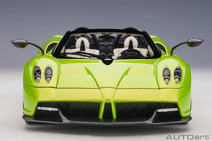 AUTOart Pagani Huayra Roadster Verde Firenze Pearl Green 1:18 - Image 6