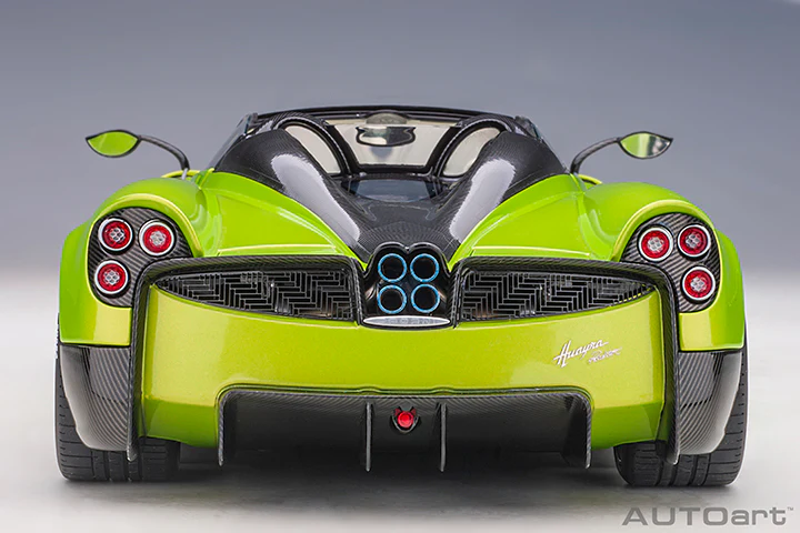 AUTOart Pagani Huayra Roadster Verde Firenze Pearl Green 1:18 - Image 7