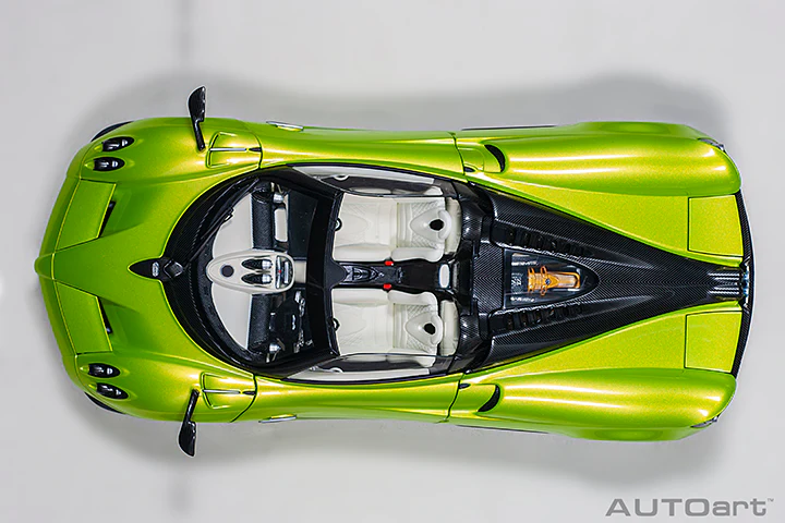 AUTOart Pagani Huayra Roadster Verde Firenze Pearl Green 1:18 - Image 8