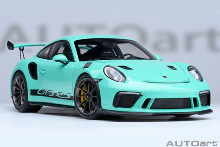 AUTOart Porsche 911 991.2 GT3 RS Mint Green 1:18 - Image 18