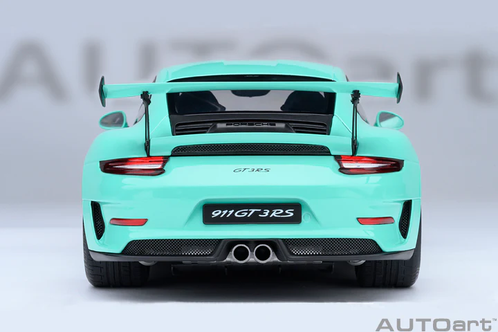 AUTOart Porsche 911 991.2 GT3 RS Mint Green 1:18 - Image 6