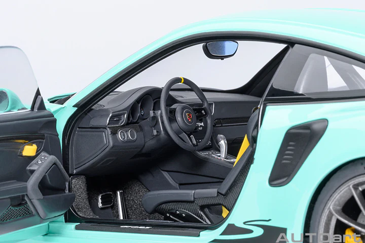 AUTOart Porsche 911 991.2 GT3 RS Mint Green 1:18 - Image 9