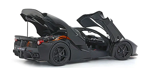 BBR 2012 Ferrari LaFerrari Matte Black 1:18 - Image 2