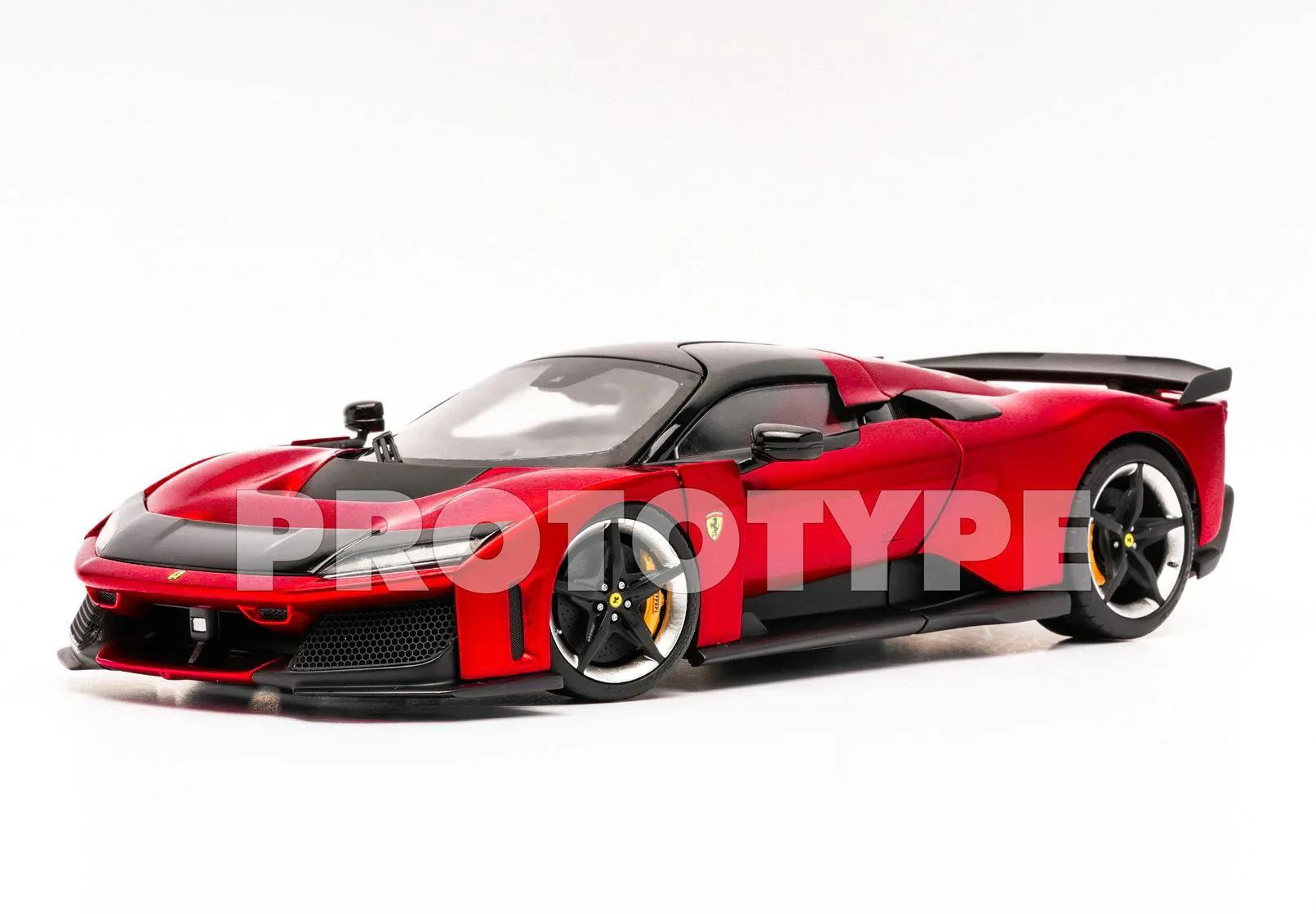 BBR 2026 Ferrari F80 Rosso (Red) Supercar Diecast w/ FULL Openings 1:18 - Image 6