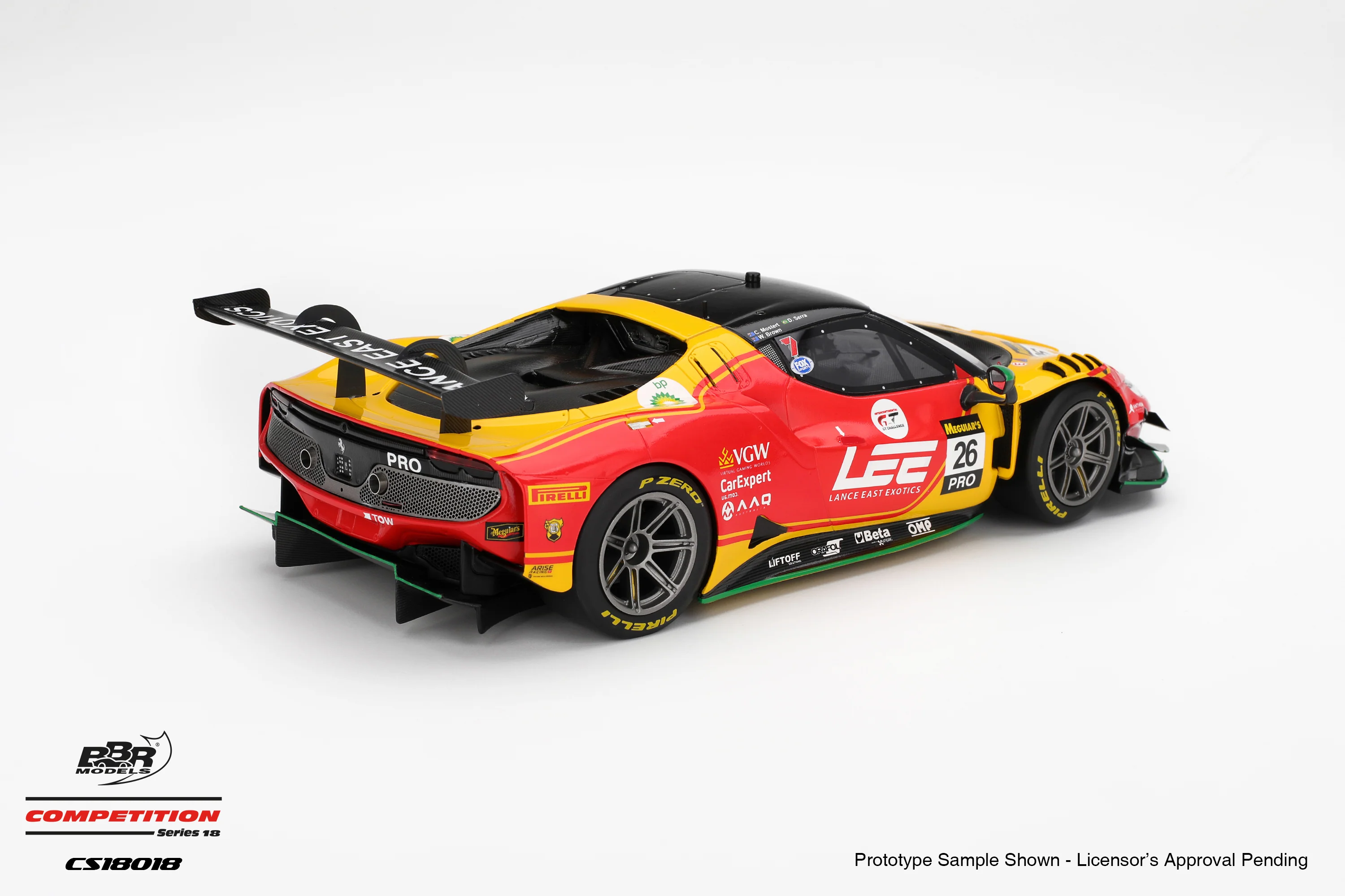 BBR Ferrari 296 GT3 #26 Arise Racing 2025 IMSA Bathurst 12hrs 1:18 - Image 2