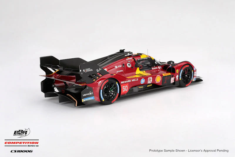 BBR Ferrari 499P #50 Ferrari AF Corse 2025 WEC Qatar 1812km Winner 1:18 - Image 2