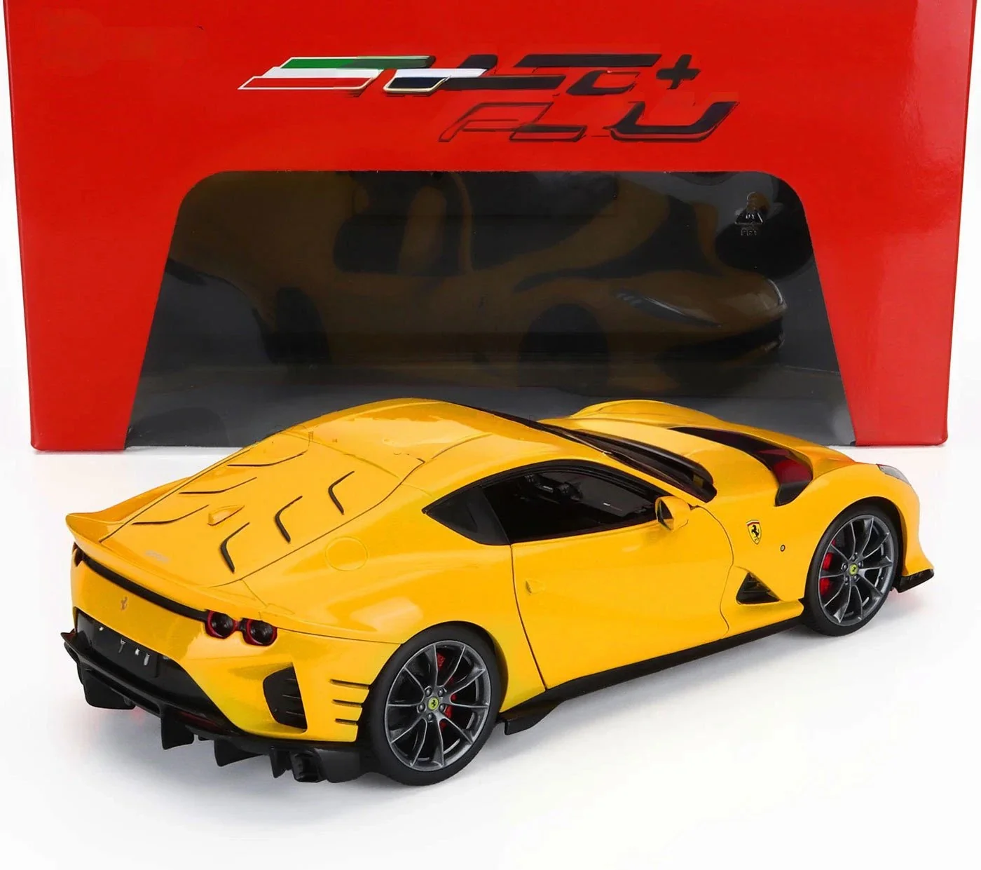 Bburago 2021 Ferrari 812 Competizione Giallo Modena (Yellow) 1:18 - Image 2