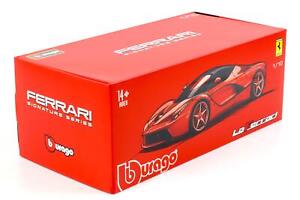 Bburago Signature Series Ferrari LaFerrari Red (Rossa Corsa) 1:18 - Image 5