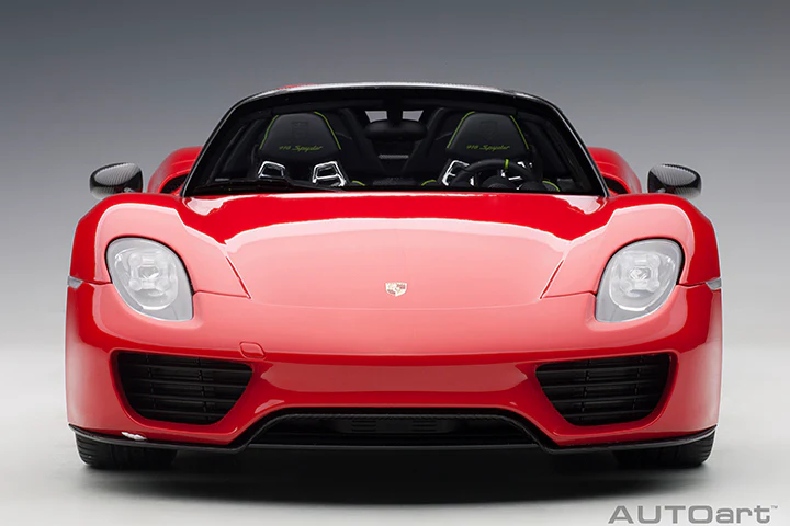 AUTOart Porsche 918 Spyder Weissach Package Guards Red 1:12 - Image 7