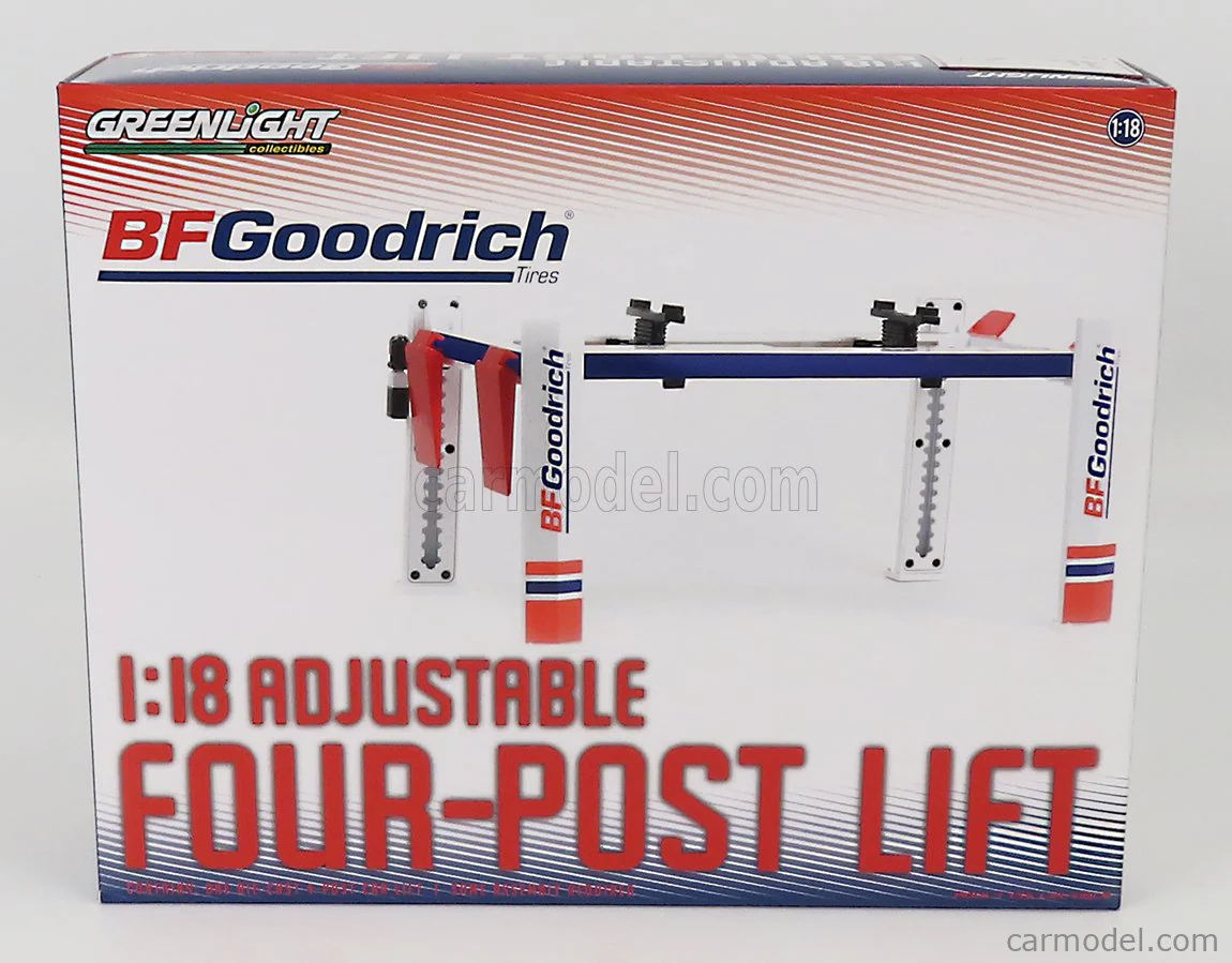 Greenlight - Accessories - BF GOODRICH Garage Set - Four Post Lift 1:18 - Image 5