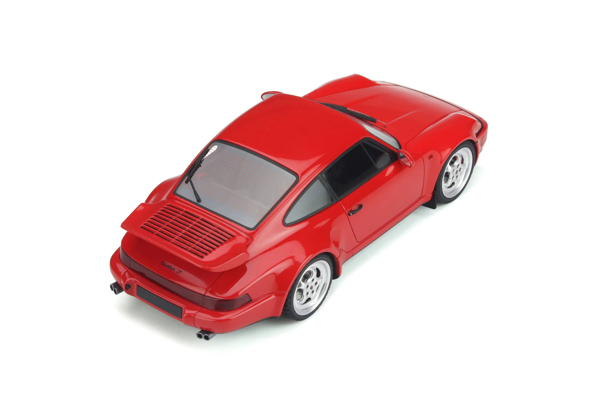 GT Spirit 1994 Porsche 911 (964) Turbo S Flachbau, Guards Red 1:18 - Image 7