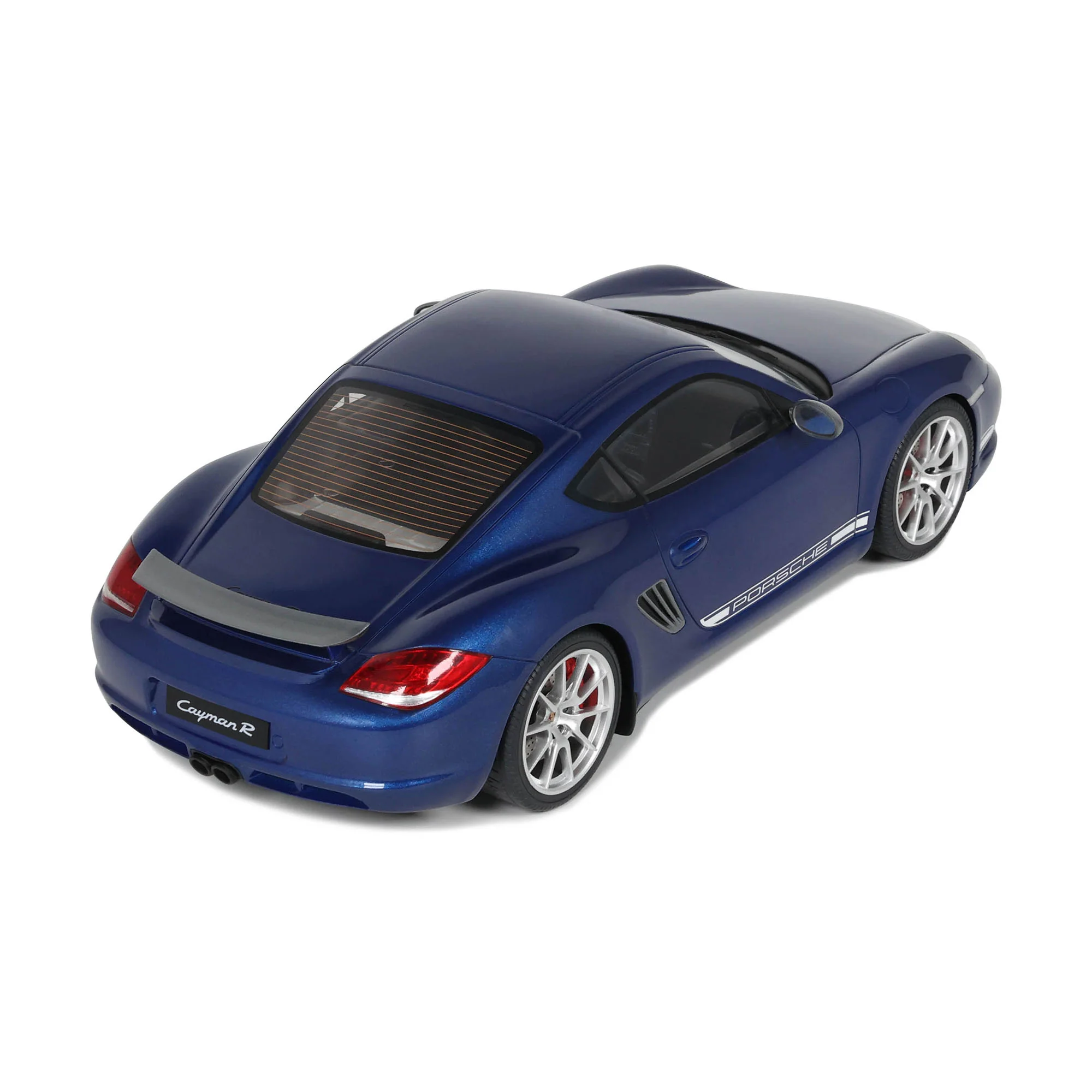 GT Spirit 2012 Porsche 987.2 Cayman R Aqua Blue Metallic 1:18 - Image 13